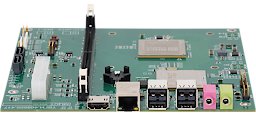 Вычислительный модуль «E1C-mITX» — вид сверху