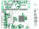 Вычислительный модуль «E1C-mITX» — внешний вид, схема, вид сверху и сбоку