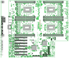 Вычислительный модуль «4Э8СВ-MSWTX» (ТВГИ.469555.448) — внешний вид, схема, вид сверху и сзади