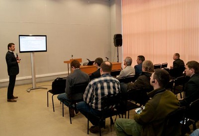 Семинар на выставке Интерполитех 2013 Семинар на выставке Интерполитех 2013