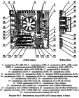 Вычислительный модуль «E8C-uATX» (ТВГИ.469555.337) — внешний вид, схема, вид сверху и сбоку